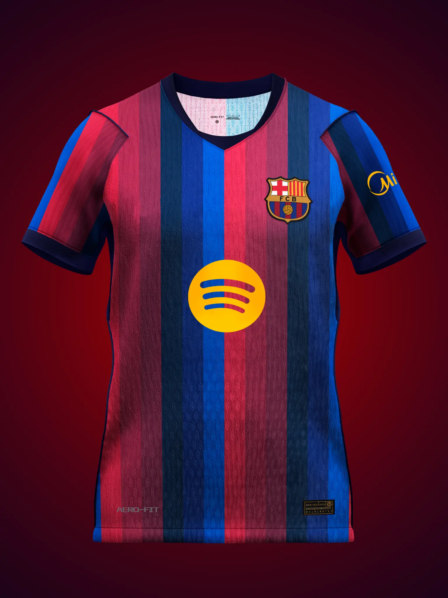 Player version jersey example